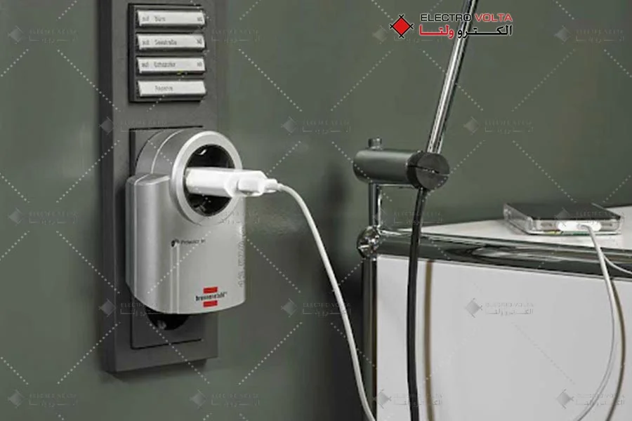 آداپتور محافظ دار تک خانه پريزی برننشتول