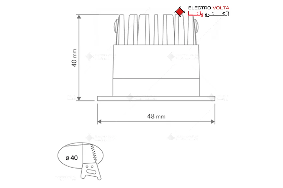 چراغ پارکتی اوبلیا