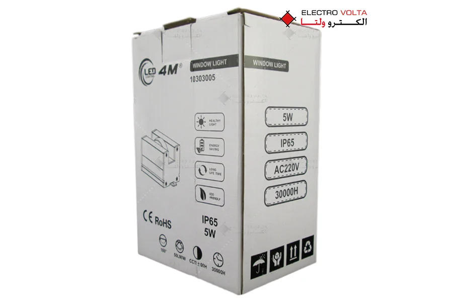 چراغ LED دور پنجره مدل رینگ