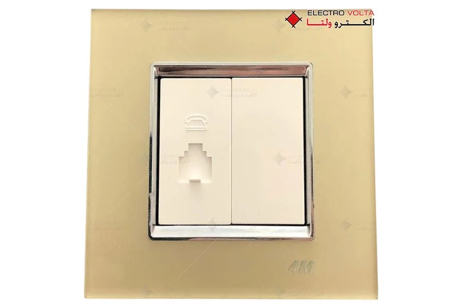 پریز تلفن مدل ماهور 3 پریز تلفن مدل ماهور