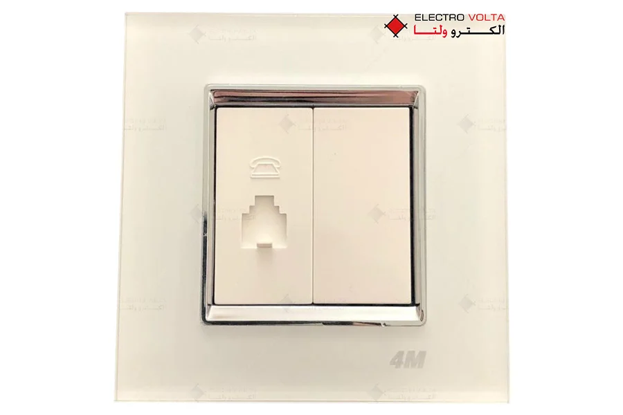 پریز تلفن مدل ماهور 2 پریز تلفن مدل ماهور