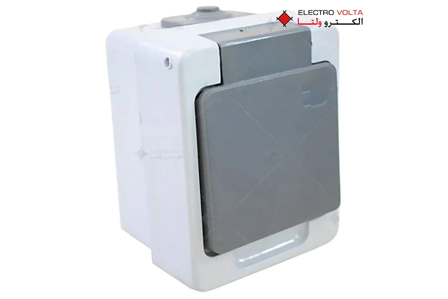 پریز برق تکفاز بارانی پارت الکتریک