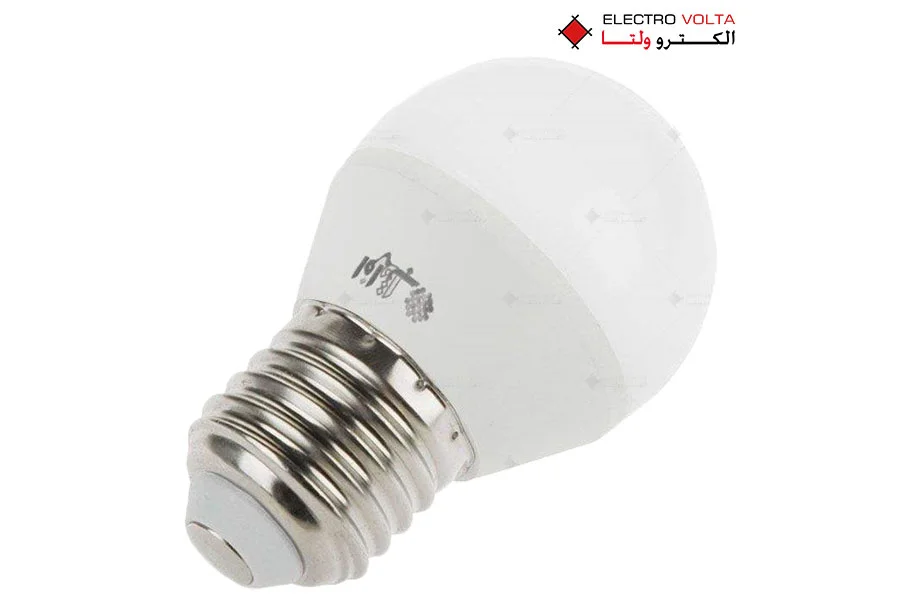 لامپ 5 وات تخم مرغی افراتاب 3 لامپ 5 وات تخم مرغی افراتاب