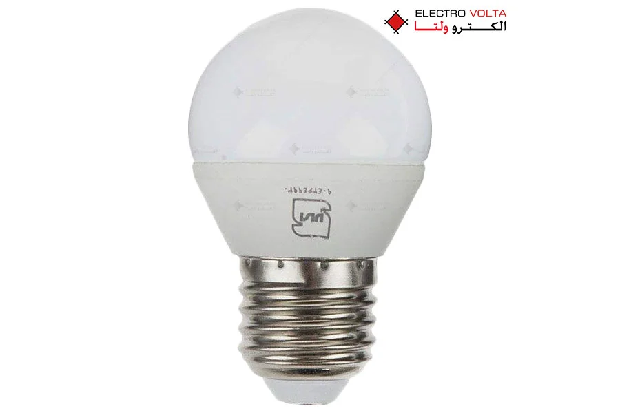 لامپ 5 وات تخم مرغی افراتاب 1 لامپ 5 وات تخم مرغی افراتاب