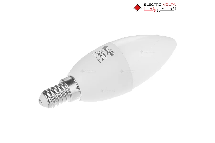 لامپ شمعی 7 وات افراتاب