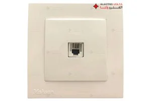 سوکت دو خط تلفن مدل نسیم مهسان