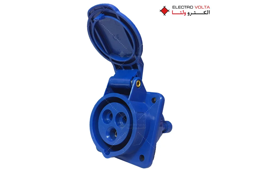 مادگی توکار IP44 - 250V - 2P+E - 16A