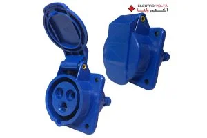 مادگی توکار IP44 - 250V - 2P+E - 16A
