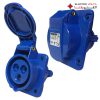مادگی توکار IP44 - 250V - 3P+E - 16A