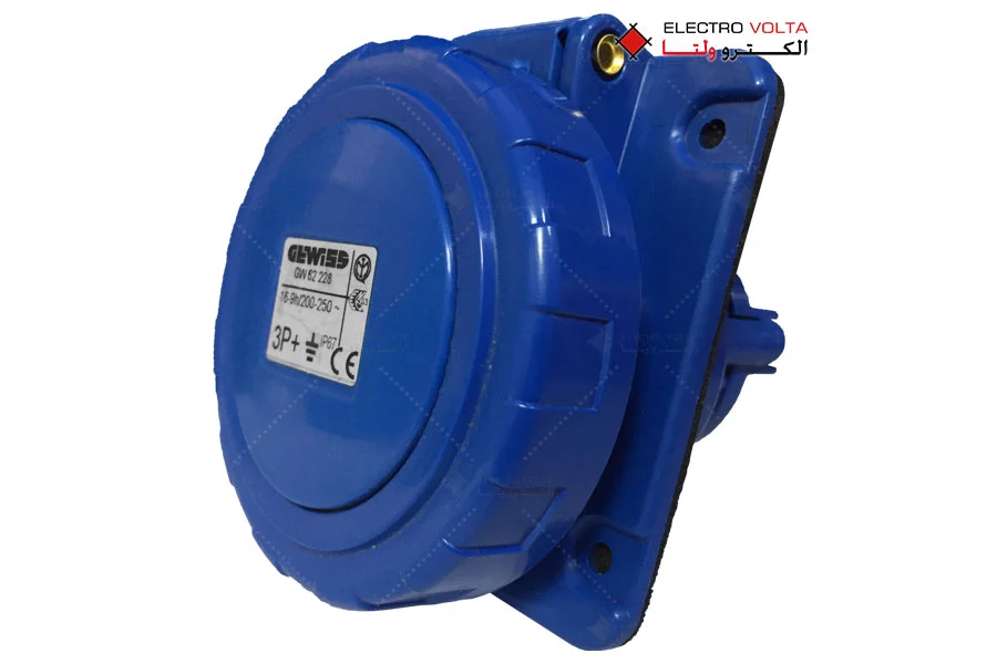مادگی توکار IP67 - 250V - 3P+E - 16A