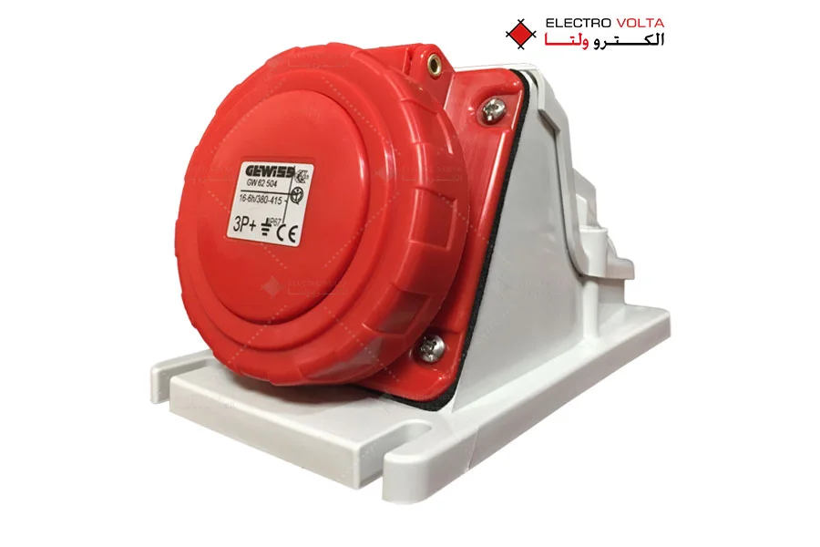 مادگی ثابت IP67 - 415V - 3P+E - 16A 3 مادگی ثابت IP67 - 415V - 3P+E - 16A