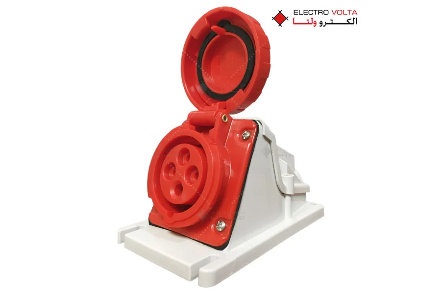 مادگی ثابت IP67 - 415V - 3P+E - 16A 2 مادگی ثابت IP67 - 415V - 3P+E - 16A