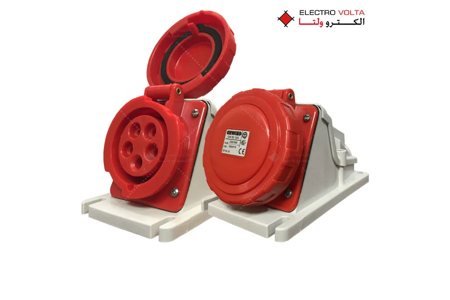 مادگی ثابت IP67 - 415V - 3P+N+E - 16A