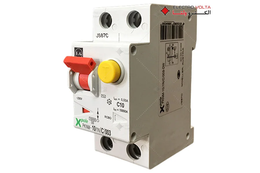 محافظ جان ترکیبی (rcbo) 10 آمپر F&G 1 محافظ جان ترکیبی (rcbo) 10 آمپر F&G