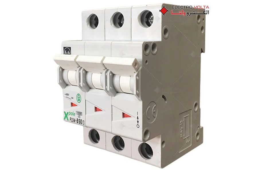 کلید مینیاتوری 50 آمپر سه‌پل F&G