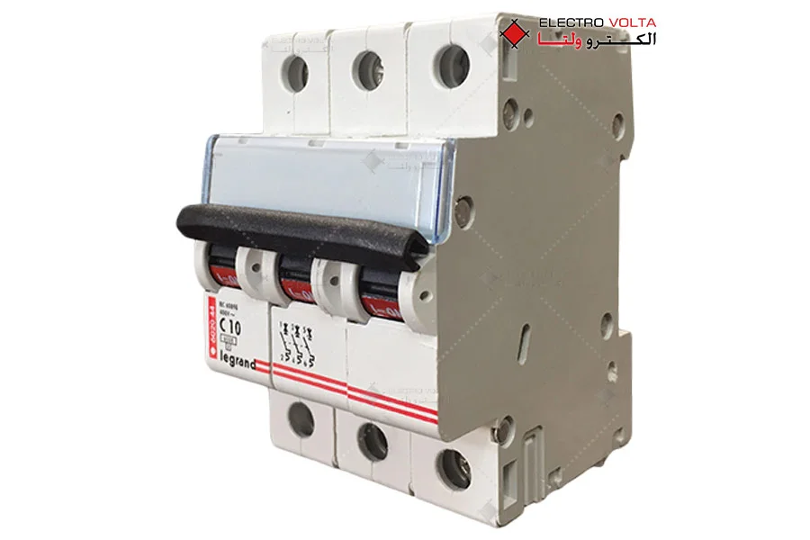 کلید مینیاتوری لگراند 10 آمپر سری C سه‌پل