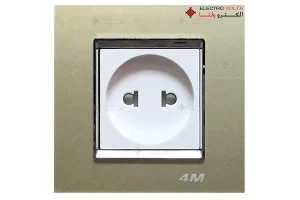 پریز برق دو کاره مدل ماهور