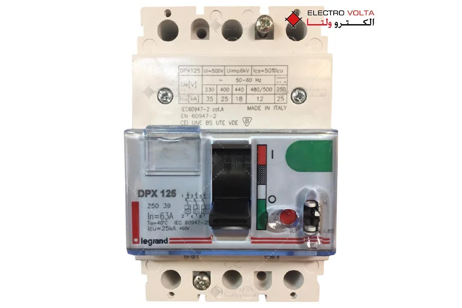 کلید اتوماتیک 63 وات قدرت قطع 25KA لگراند
