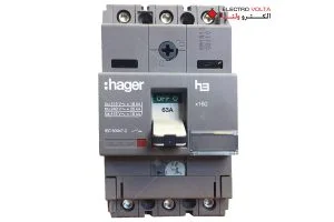کلید اتوماتیک 25, 40, 63, 100 وات قدرت قطع 18KA هگر