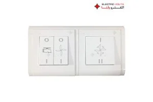 کلید کولر دو خانه مدل جول