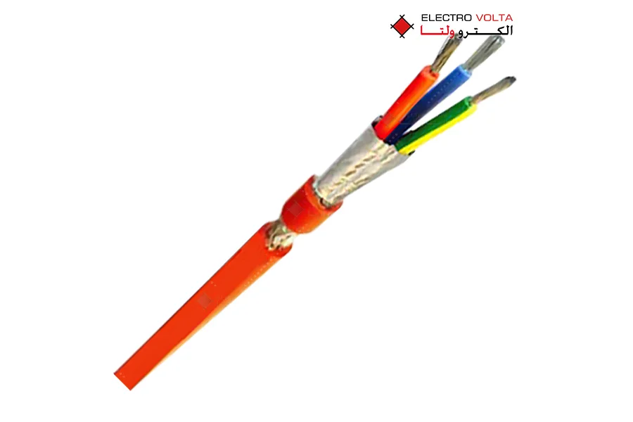 کابل شیلد دار نسوز 1.5×3