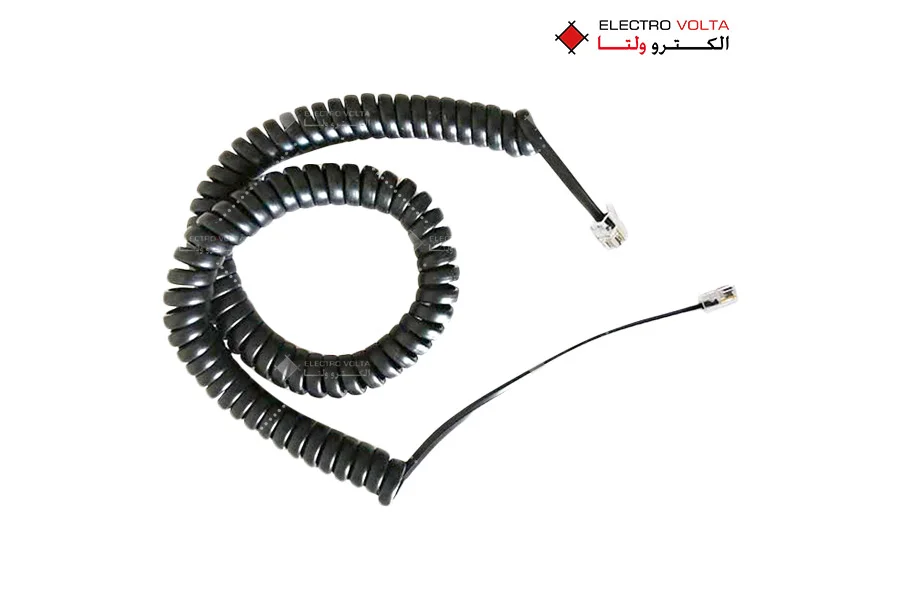 کابل فنری تلفن