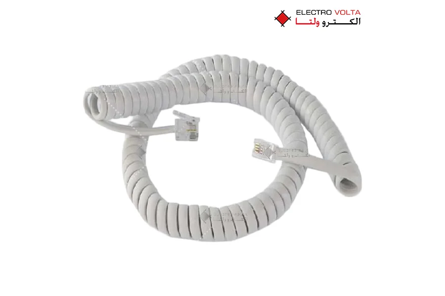 کابل فنری تلفن