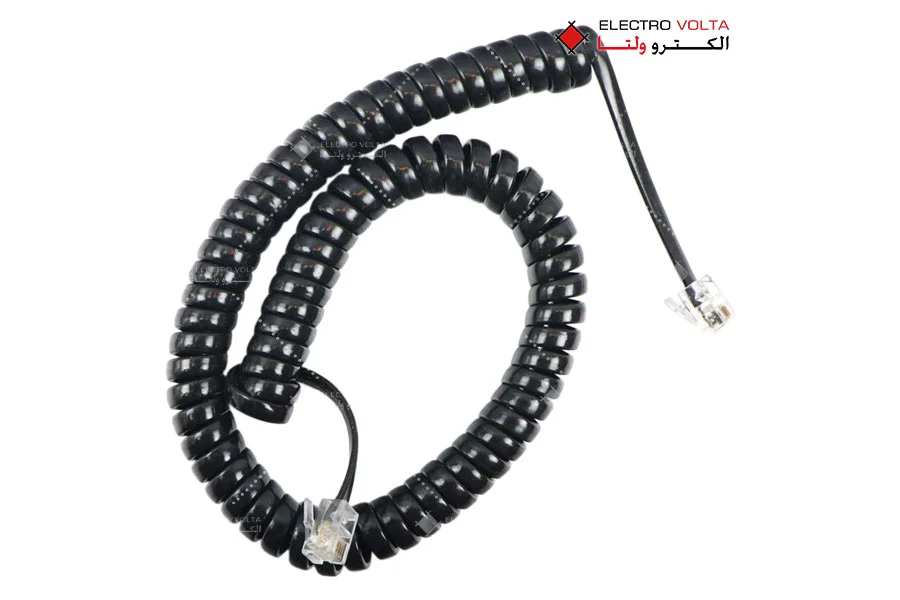 کابل فنری تلفن