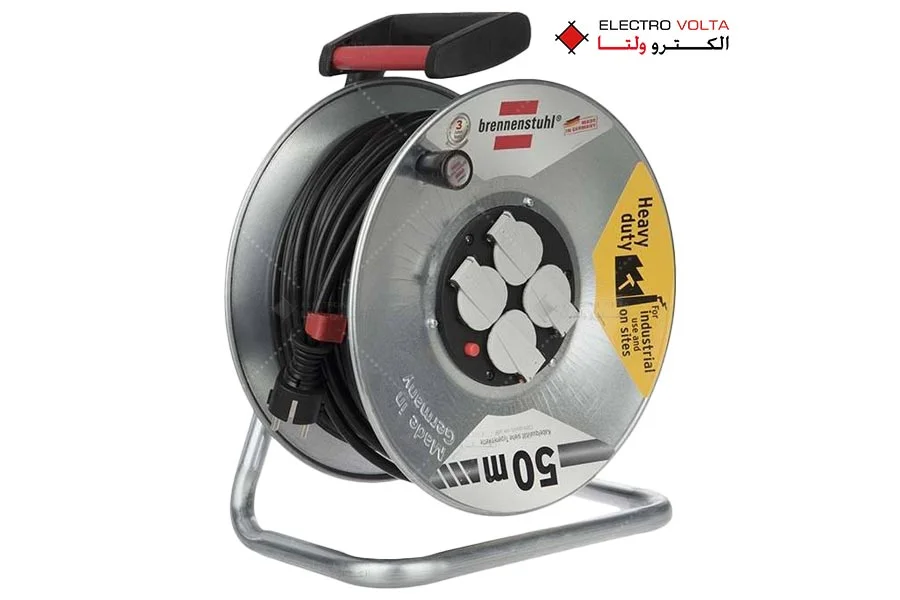 سیم رابط قرقره ای 25 و 50 متری گالوانیزه برننشتول