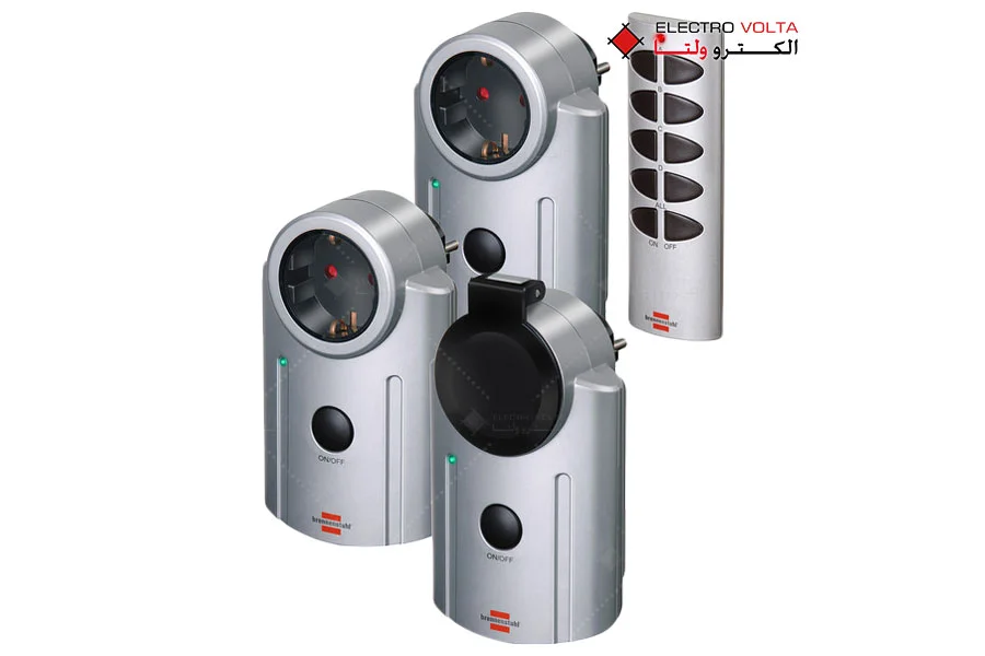 پریز برق ریموت دار مدل RC2044 برننشتول