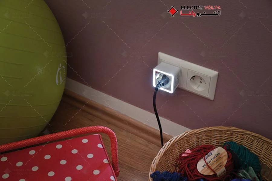 چراغ خواب سنسور دار مربعی برننشتول