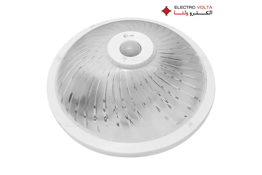 چراغ سقفی سنسوردار پلاستیکی دو لامپ فورام 1 چراغ سقفی سنسوردار پلاستیکی دو لامپ فورام