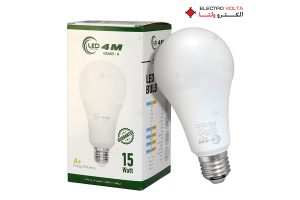 لامپ حبابی 15 وات LED 4M