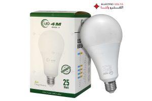 لامپ حبابی 25 وات LED 4M