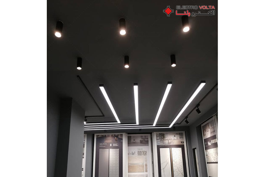 چراغ سقفی روکار led4m