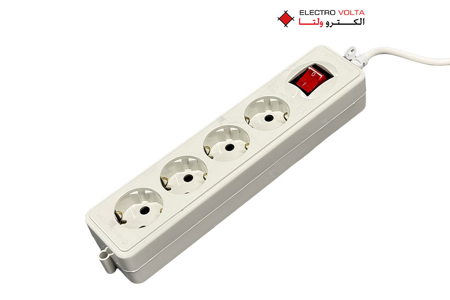 رابط برق چهار خانه ارت دار پارت الکتریک مدل نیک