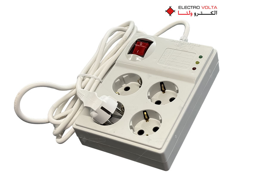 محافظ برق ارت دار پارت الکتریک کابل 3 متری