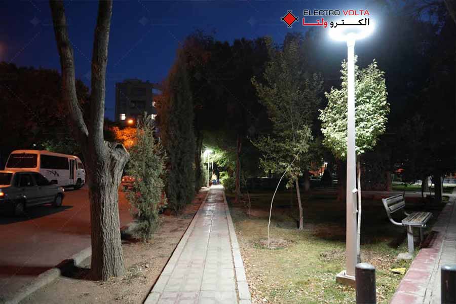 چراغ حیاطی و باغی مدل لونا LED4M