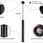 چراغ استوانه ای آویز آراز 7 وات